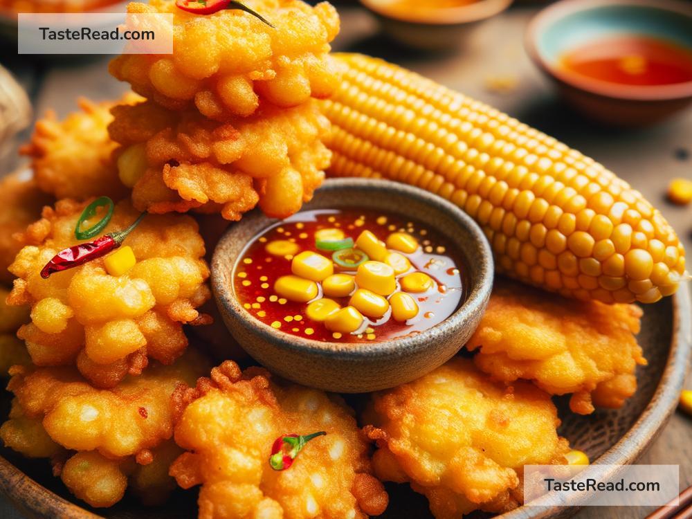 Discovering crispy sweetcorn fritters in Vietnam’s food stalls