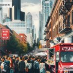 Discovering Innovative Street Food at The Little Red Wrench Food Truck in Seattle