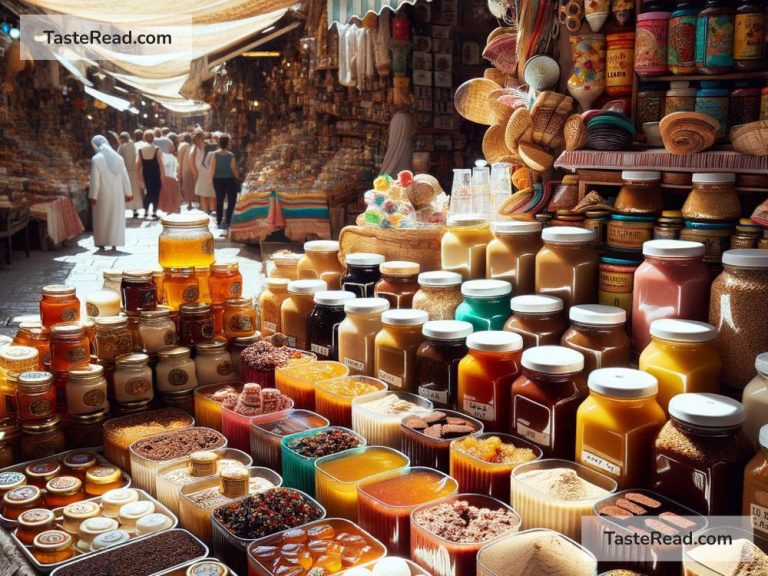 Discovering nutty tahini sweets in Mediterranean stalls