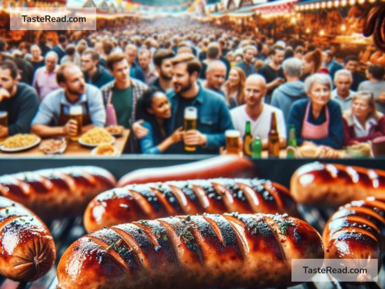 Discovering smoky and savory bratwurst at German stalls