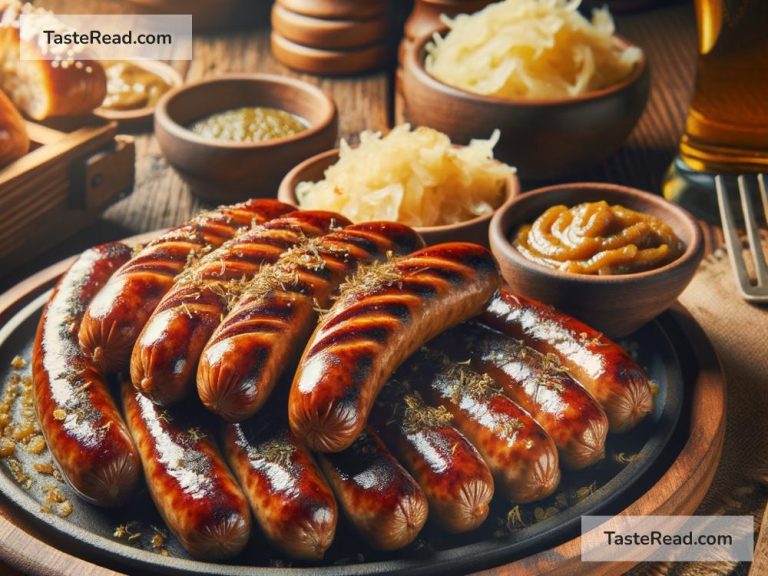 Discovering smoky bratwurst sausages in Germany