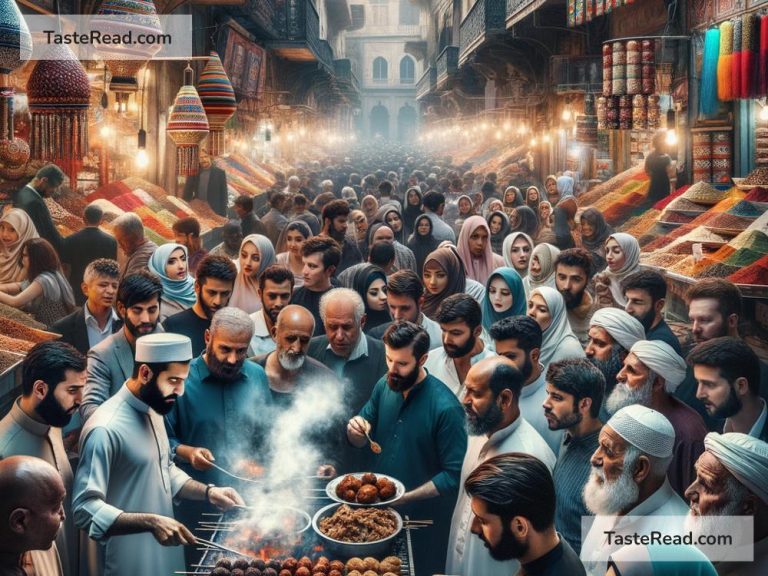 Discovering smoky lamb koftas in Middle Eastern bazaars