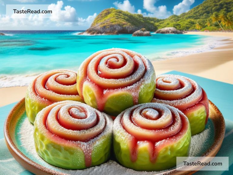 Discovering sweet and tangy guava rolls in the Caribbean