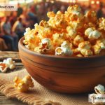 Discovering sweet caramelized popcorn in American fairs