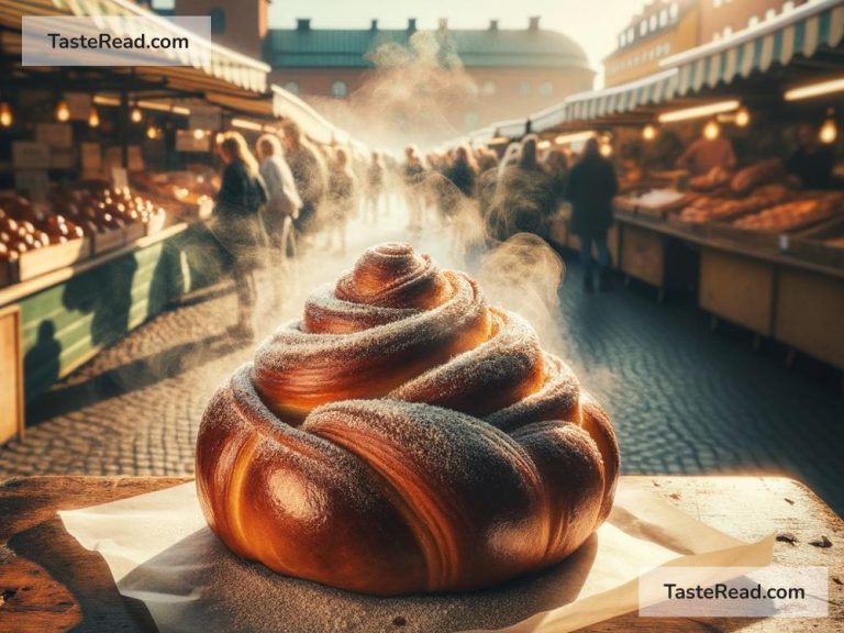 Discovering sweet cinnamon rolls in Sweden’s food markets