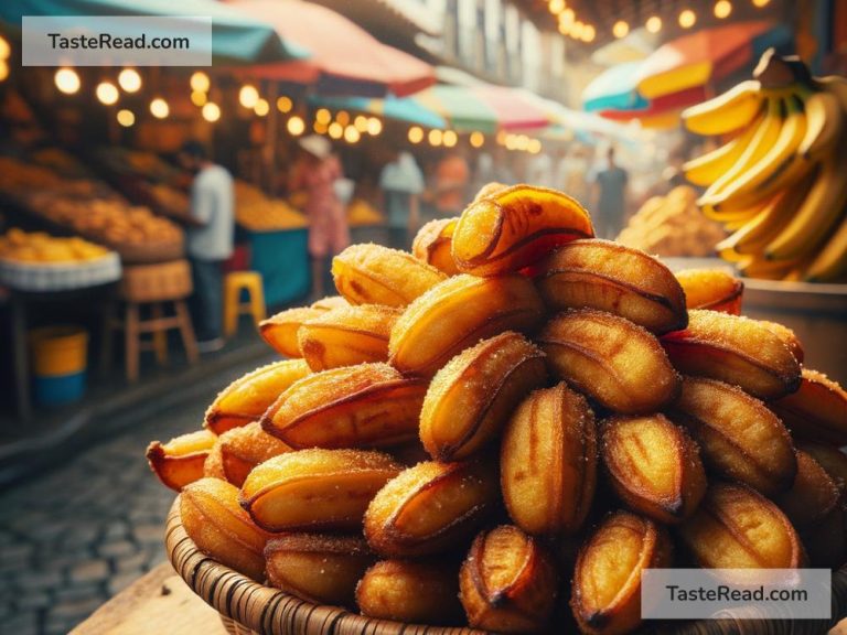 Discovering sweet fried bananas in Brazilian markets