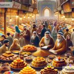 Discovering sweet honey cakes in Middle Eastern bazaars