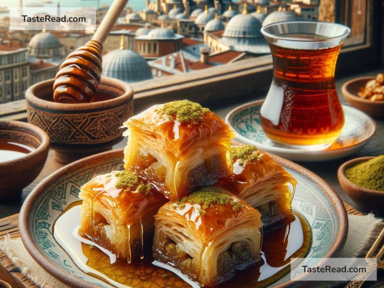 Discovering sweet honey-drizzled baklava in Turkey