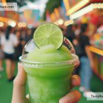 Discovering tangy lime slushies at tropical fairs