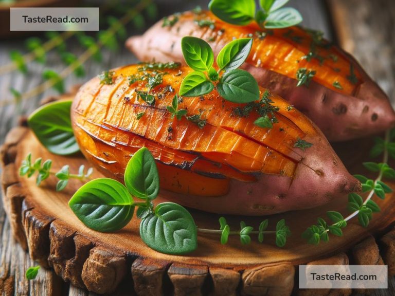 Discovering the rich flavors of roasted sweet potatoes