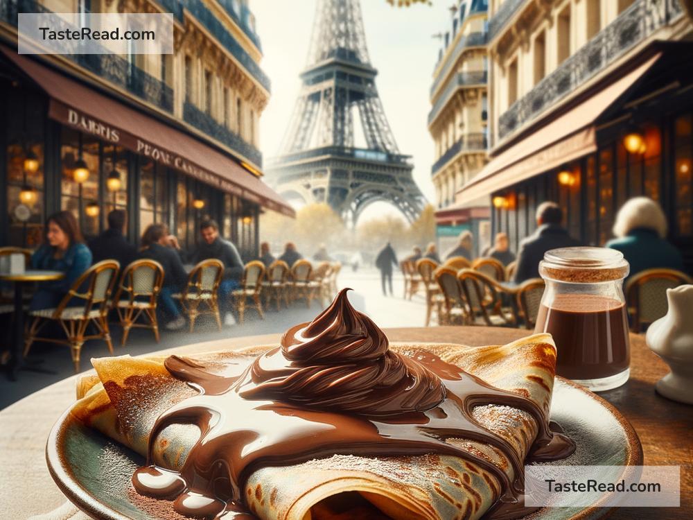 Discovering warm crêpes with Nutella in Paris