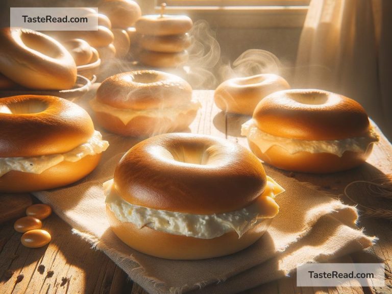 Discovering warm, savory bagels with cream cheese in NYC