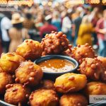 Exploring crispy, golden fritters at Caribbean food fairs