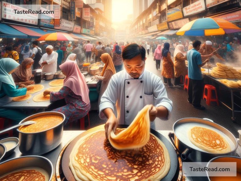 Exploring crispy roti canai in Malaysia