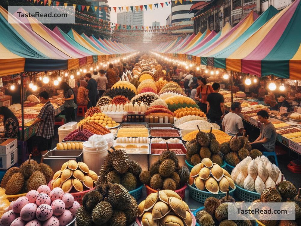 Exploring exotic durian desserts in Malaysia’s street markets