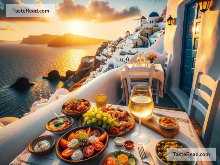 Exploring Greek Cuisine in Santorini