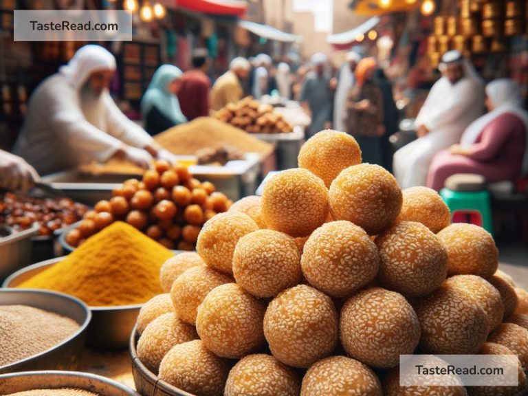 Exploring nutty sesame balls in Chinese markets