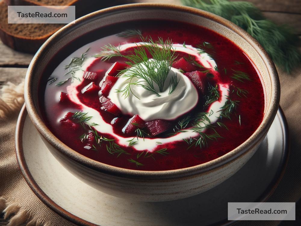 Exploring rich borscht soups in Eastern Europe