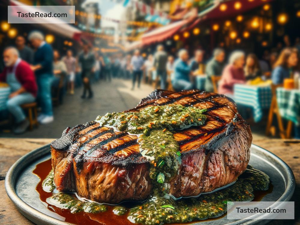 Exploring sizzling steaks from Argentinian street vendors