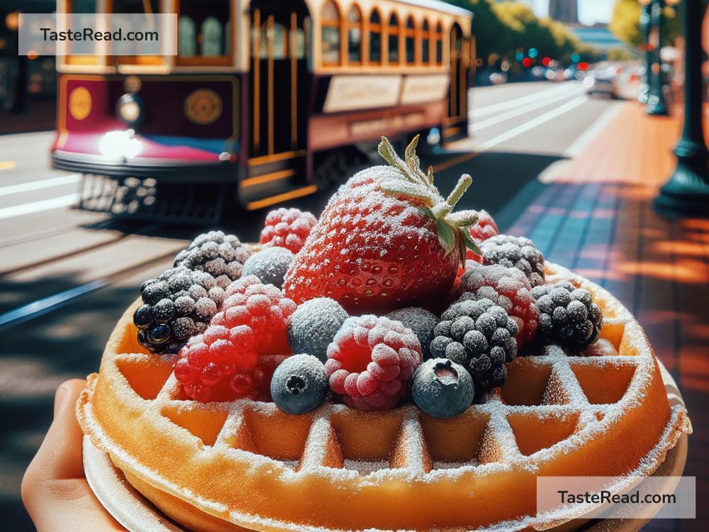 Exploring Street Waffles at The Waffle Trolley in Portland