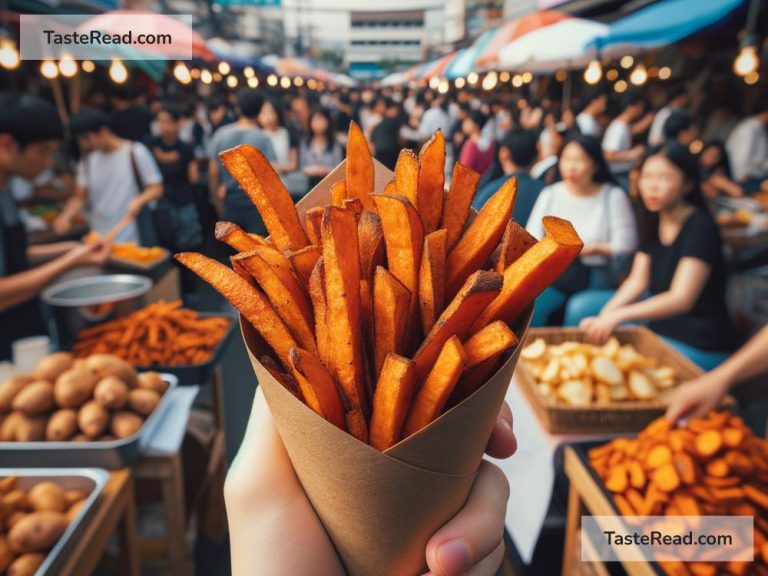 Exploring sweet potato fries from street vendors