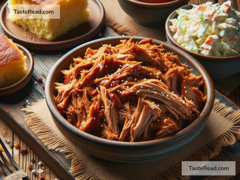 Exploring tangy barbecue pulled pork in North Carolina