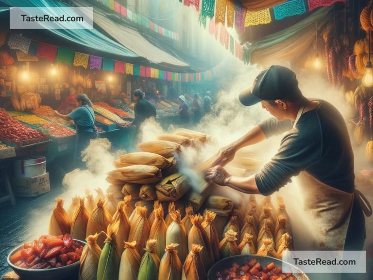 Exploring tangy tamales in Mexican street food markets