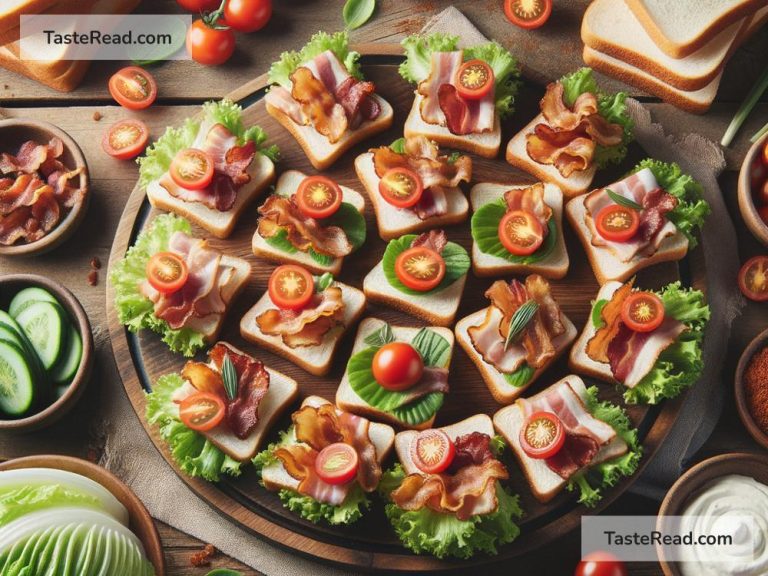 Exploring the Appeal of Mini BLT Sandwiches as Appetizers