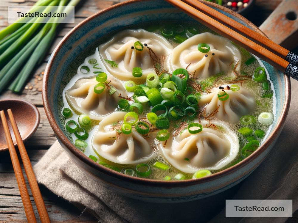 Exploring the Art of Homemade Dumpling Soups for Lunch