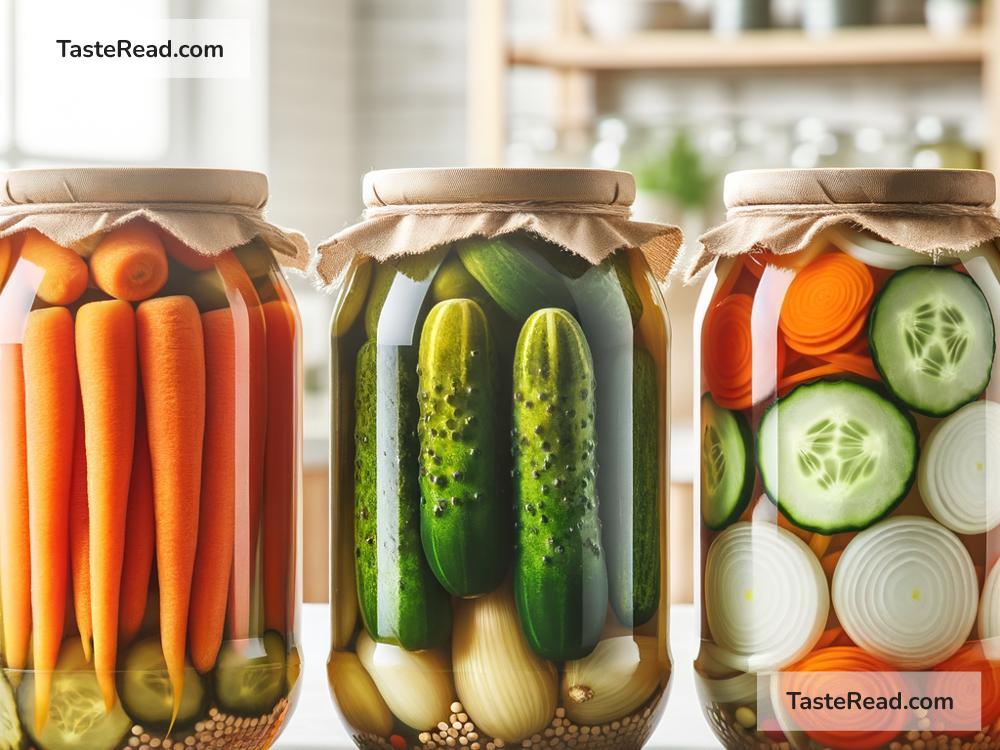 Exploring the Art of Pickling Vegetables for Lunch Accents