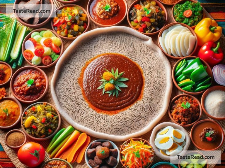 Exploring the Bold Flavors of Ethiopian Injera for Dinner