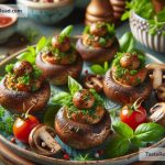 Exploring the Deliciousness of Vegan Stuffed Mushrooms for Appetizers