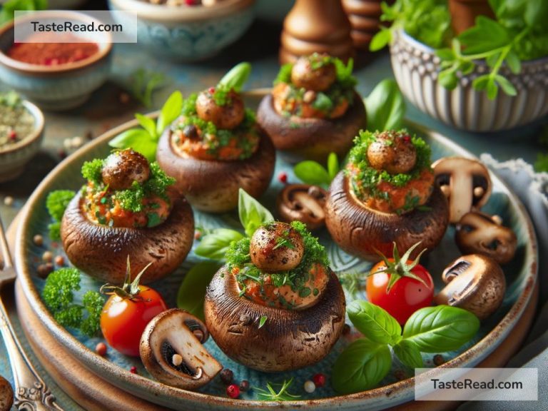 Exploring the Deliciousness of Vegan Stuffed Mushrooms for Appetizers