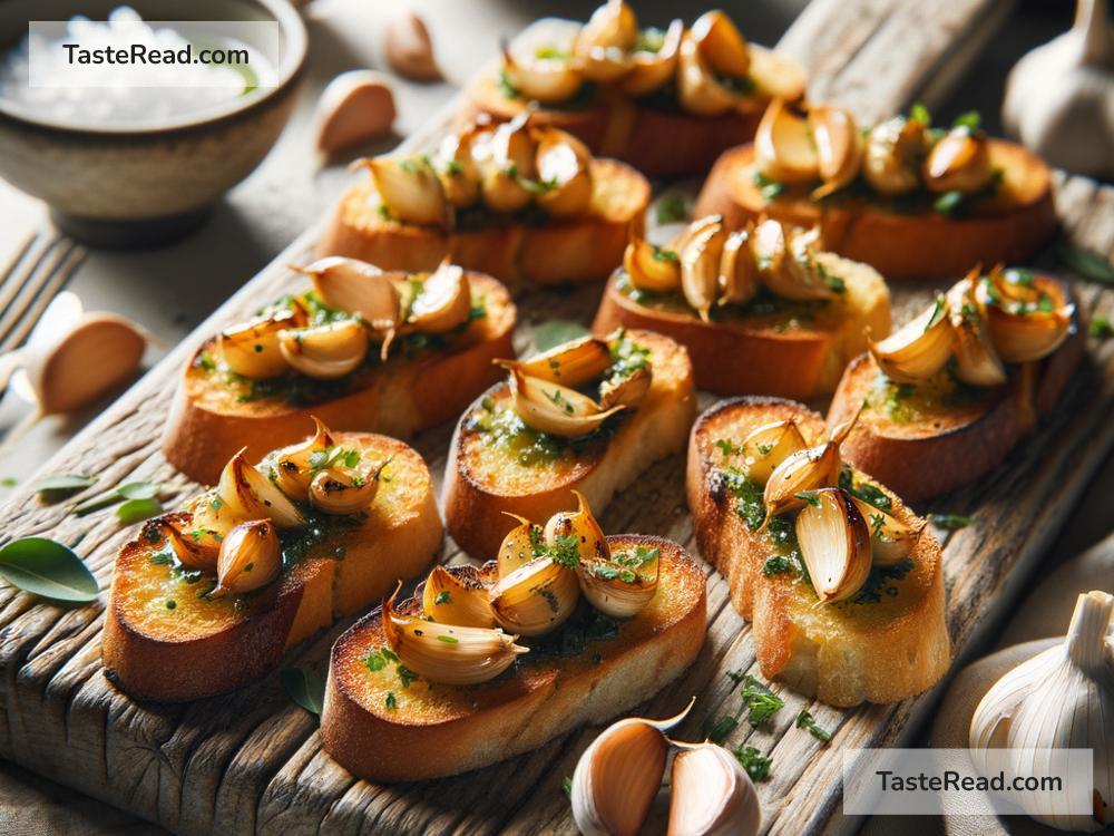 Exploring the Delight of Roasted Garlic and Herb Crostini for Appetizers