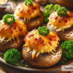 Exploring the Delight of Stuffed Mushrooms with Cheese and Herbs for Appetizers