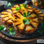 Exploring the Flavor of Grilled Pineapple with Cilantro for Appetizers