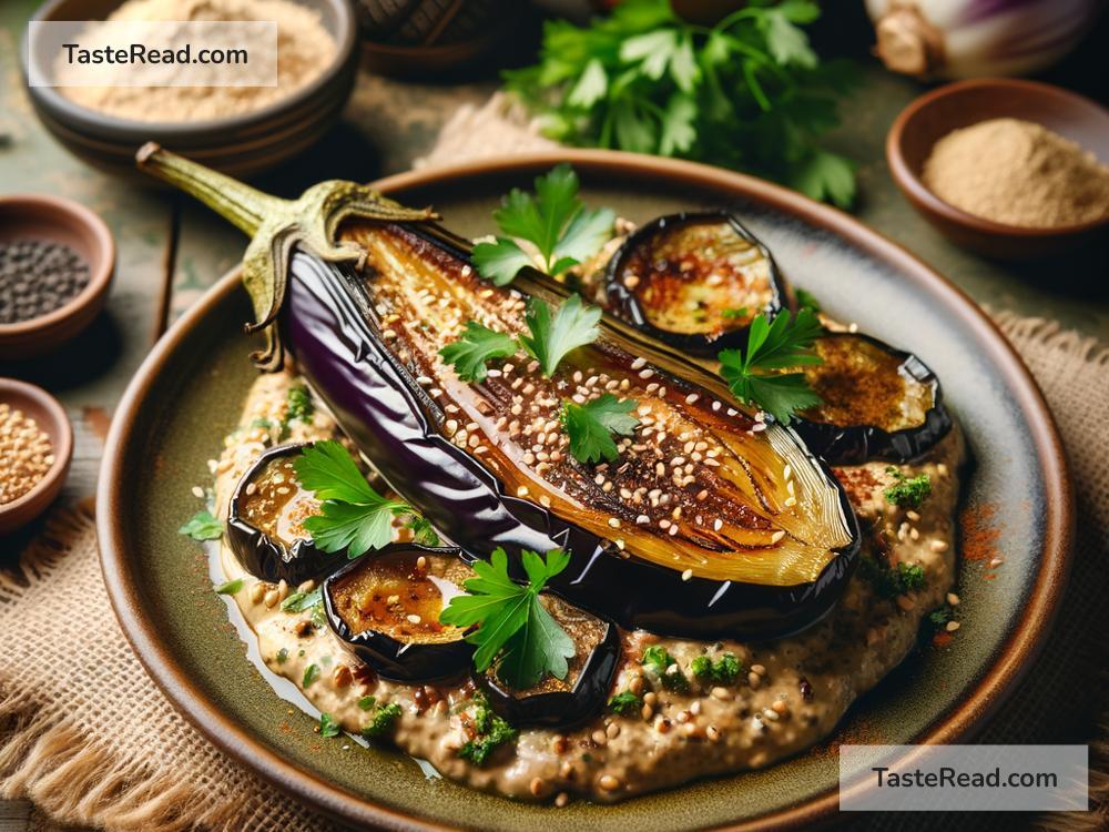 Exploring the Flavor of Roasted Eggplant with Tahini for Appetizers