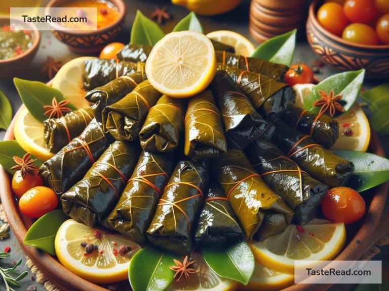 Exploring the Flavors of Mediterranean Stuffed Grape Leaves for Appetizers