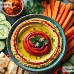 Exploring the Flavors of Roasted Red Pepper Hummus for Appetizers