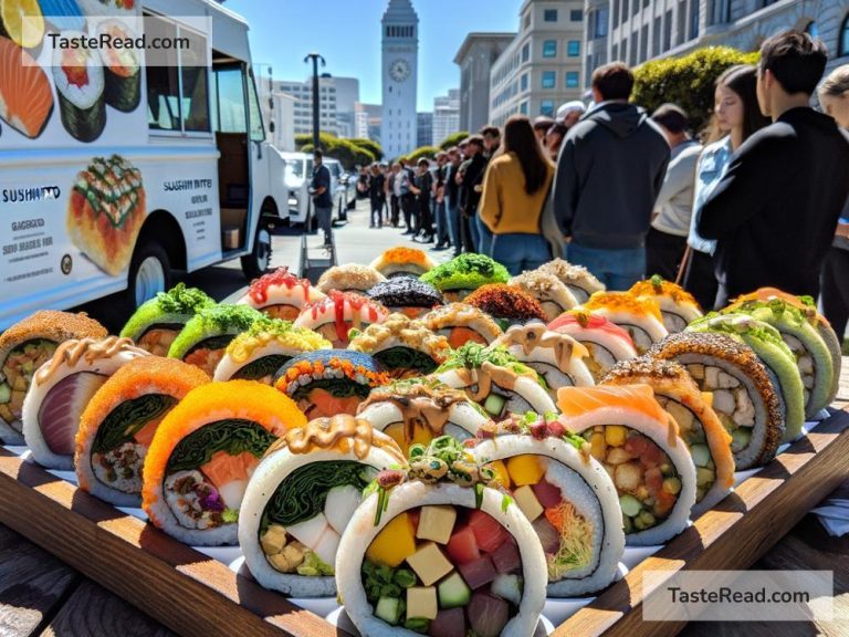 Exploring the Fusion of Flavors at The Sushirito Truck in San Francisco