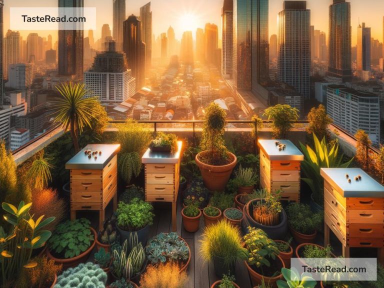 Exploring the Potential of Urban Bee Farming for Honey