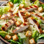 Exploring the Simplicity of Grilled Chicken Caesar Salad for Dinner