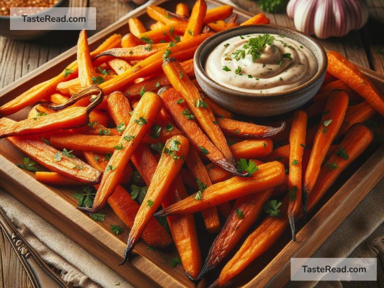 Exploring the Simplicity of Roasted Carrot Fries for Appetizers