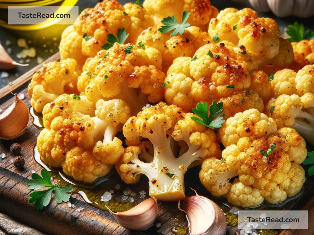 Exploring the Simplicity of Roasted Cauliflower with Garlic and Olive Oil for Appetizers