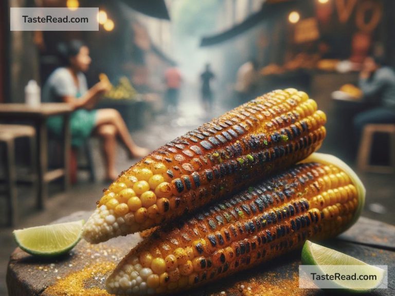 Exploring the smoky flavors of grilled corn in Mexico City