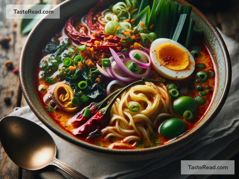 Exploring the spiced aroma of Malaysian laksa soups