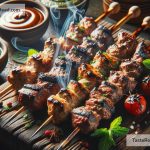 Exploring the Trend of Charcoal Grilled Skewers for Appetizers