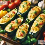 Exploring the Trend of Cheese-Stuffed Zucchini Boats for Appetizers