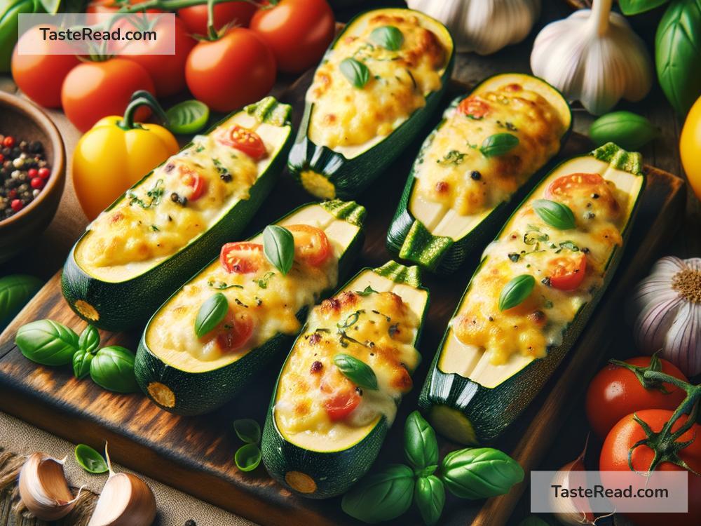 Exploring the Trend of Cheese-Stuffed Zucchini Boats for Appetizers