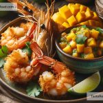 Exploring the Trend of Coconut Shrimp with Mango Salsa for Appetizers